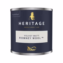 Dulux Heritage Velvet Matt 125ml Tester Pot Romney Wool