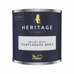 Dulux Heritage Velvet Matt 125ml Tester Pot Turtledove Grey