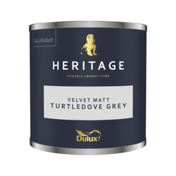 Dulux Heritage Velvet Matt 125ml Tester Pot Turtledove Grey