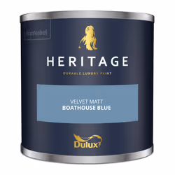 Dulux Heritage Velvet Matt 125ml Tester Pot - Boathouse Blue