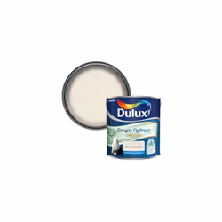 Simply Refresh Matt Emulsion Paint - Almond White - 2.5L, 5382879