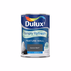 Dulux One Coat Feature Wall Matt 1.25L Cannon Ball