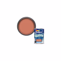 Simply Refresh Feature Wall Matt Emulsion Paint - Blood Orange - 1.25 litres Blood Orange 5569244