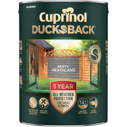 Cuprinol Ducksback 5L Paint Misty Heathland