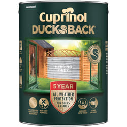 Cuprinol Ducksback 5L Paint Herring Grey
