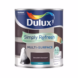Dulux Simply Refresh Multi Surface Eggsgell Paint - Decadent Damson - 750ML