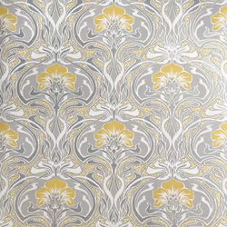 Crown Archives Flora Nouveau Wallpaper