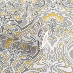 Crown Archives Flora Nouveau Wallpaper