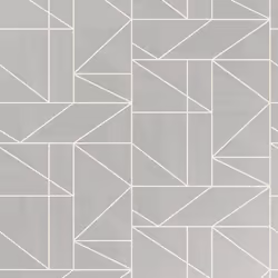Crown Alexis Geo Silver Wallpaper M1381