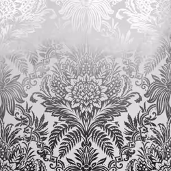 Crown Signature Foil Silver Wallpaper M1388