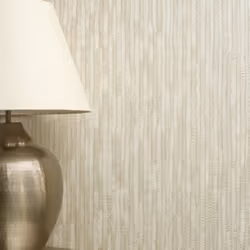 Crown Bergamo Leather Texture Silver Cream Wallpaper M1398