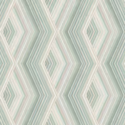 Crown Aura Geo Emerald Wallpaper M1583