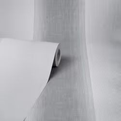 Kirby Stripe Charcoal Wallpaper Crown Textured Vinyl White Grey Modern