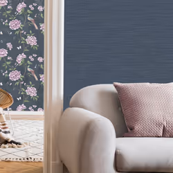 Crown Akina Texture Navy Wallpaper M1727