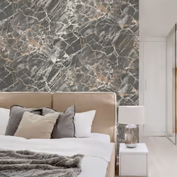 Crown Carbon Onyx Charcoal Wallpaper M1749
