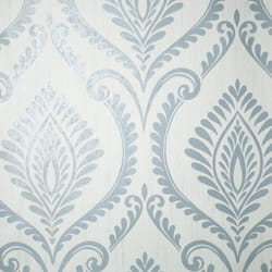 Crown Estelle Damask Miineral Blue Wallpaper M1757