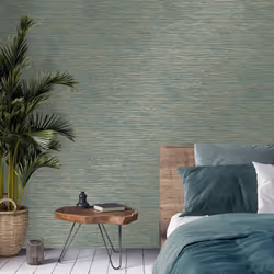 Crown Fusion Plain Teal Wallpaper M1768