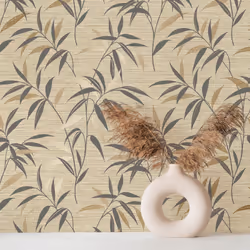 Crown Fusion Leaf Natural Wallpaper M1772