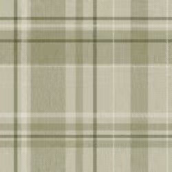 Crown Harris Tweed Herringbone Check Green Wallpaper Luxury