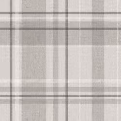 Crown Harris Tweed Herringbone Check Soft Grey Wallpaper Luxury
