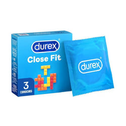 12 x Durex Close Fit Condoms ( 4 x Pack 3 ) |  Tighter Slim Snug Trim