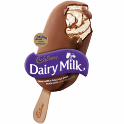 Cadburys Dairy Milk Ice Cream Sticks - 1x24