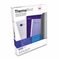 GBC Standard Thermal Binding Covers 3mm White (25)