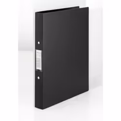 Rexel Budget 2 Ring Binder A4 Black, Black, 2.5 cm, 3 cm, 255 mm, 34 mm, 311 mm