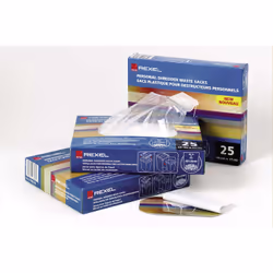 Rexel Plastic Waste Bags for Wide Entry Shredders 200L (50), Bag, 200 L, 138 mm, 50 pc(s)