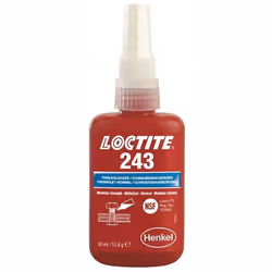 Threadlocker; LOCTITE; 243; Bottle blue Medium Solidity 50