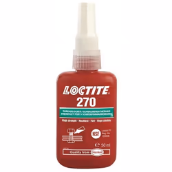 Threadlocker; LOCTITE; 270; Bottle green High-strength 50