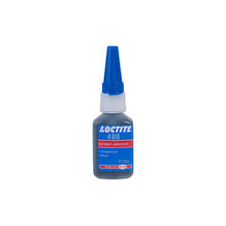 Loctite 135250 480 Rubber Toughened Instant Adhesive Black 20g