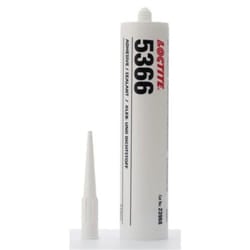 LOCTITE SI 5366 2063268 Sealing Substance Cartridge Silicone 310 Permanently elastic white/yellow, Crystal clear