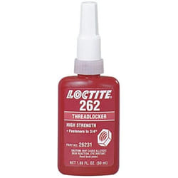 LOCTITE 135376 Threadlocker Bottle red High-strength, Medium Solidity 50
