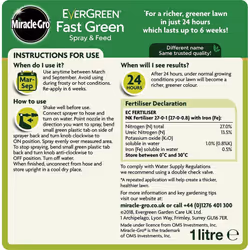 Evergreen Spray & Feed Lawn Food 1L