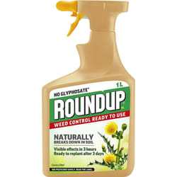 Roundup Naturals Glyphosate-Free Powerful Weed Killer - 1 Litre