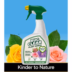 Bug Clear Plant Shield Spray Pesticide Free Bug Killer 800ml