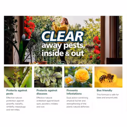 Rose Clear Plant Shield Spray Pesticide Free Bug Fungus Control 800ml