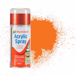 Humbrol AD6018 No 18 Orange Model Kit Acrylic Spray Paint