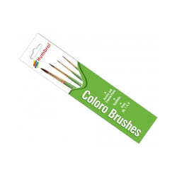 Coloro Brush Pack 00/1/4/8 Humbrol AG4050