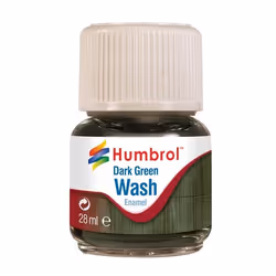 Humbrol Enamel Wash Dark Green, Green, Enamel paint, liquid, 28 ml, 1 pc(s)