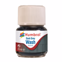 Humbrol Enamel Wash Dark Grey, Grey, Enamel paint, liquid, 28 ml, 1 pc(s)