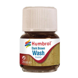 Humbrol Enamel Wash Dark Brown