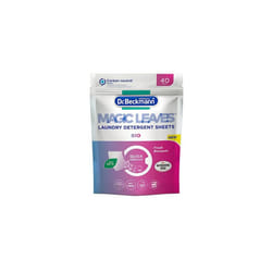 MAGIC LEAVES Laundry Detergent Sheets BIO | Convenient and pre-dosed laundry detergent sheets | Dissolvable & climate neutral | 40 sheets