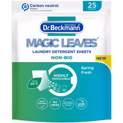 Dr Beckmann Magic Leaves Non-Bio Laundry Detergent 25 Sheets