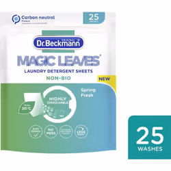 Dr Beckmann Magic Leaves Non-Bio Laundry Detergent 25 Sheets