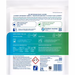 Dr Beckmann Magic Leaves Non-Bio Laundry Detergent 25 Sheets