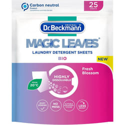 Dr Beckmann Magic Leaves Laundry Detergent Bio 25 Sheets