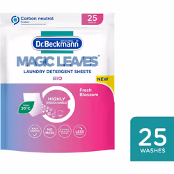 Dr Beckmann Magic Leaves Laundry Detergent Bio 25 Sheets