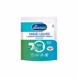 10 x Dr Beckmann Laundry Detergent Sheets Non-Bio 25 Sheets